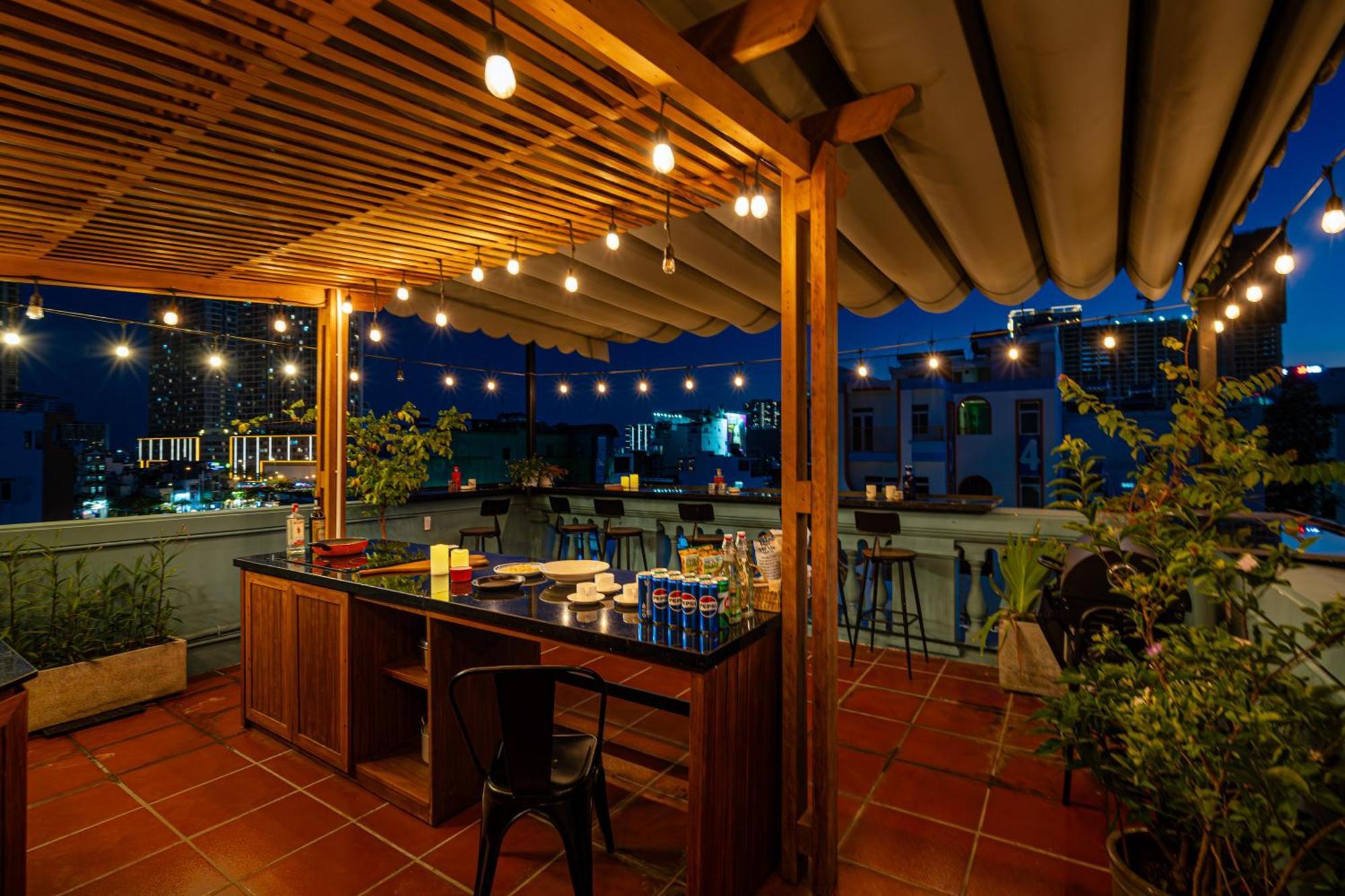 Mersey Central Saigon Apart'Hotel Ho-Chi-Minh-Stadt Exterior foto